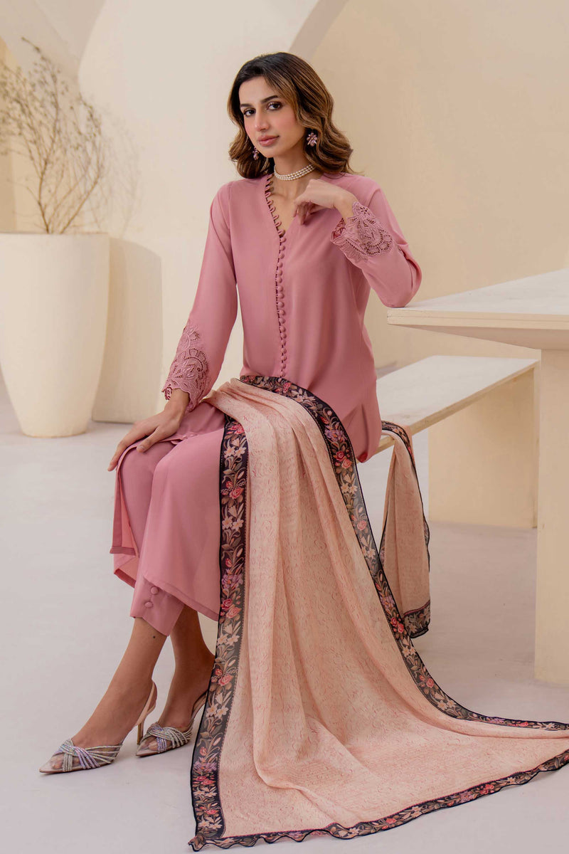 NATASHA KAMAL- 3PC LAWN SHIRT WITH SOFT SILK PRINTED DUPATTA AND TROUSER-NATASHA KAMAL-N.K-1228