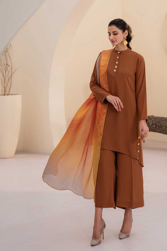 NATASHA KAMAL- 3PC LAWN SHIRT WITH SOFT SILK PRINTED DUPATTA AND TROUSER-NATASHA KAMAL-N.K-1230