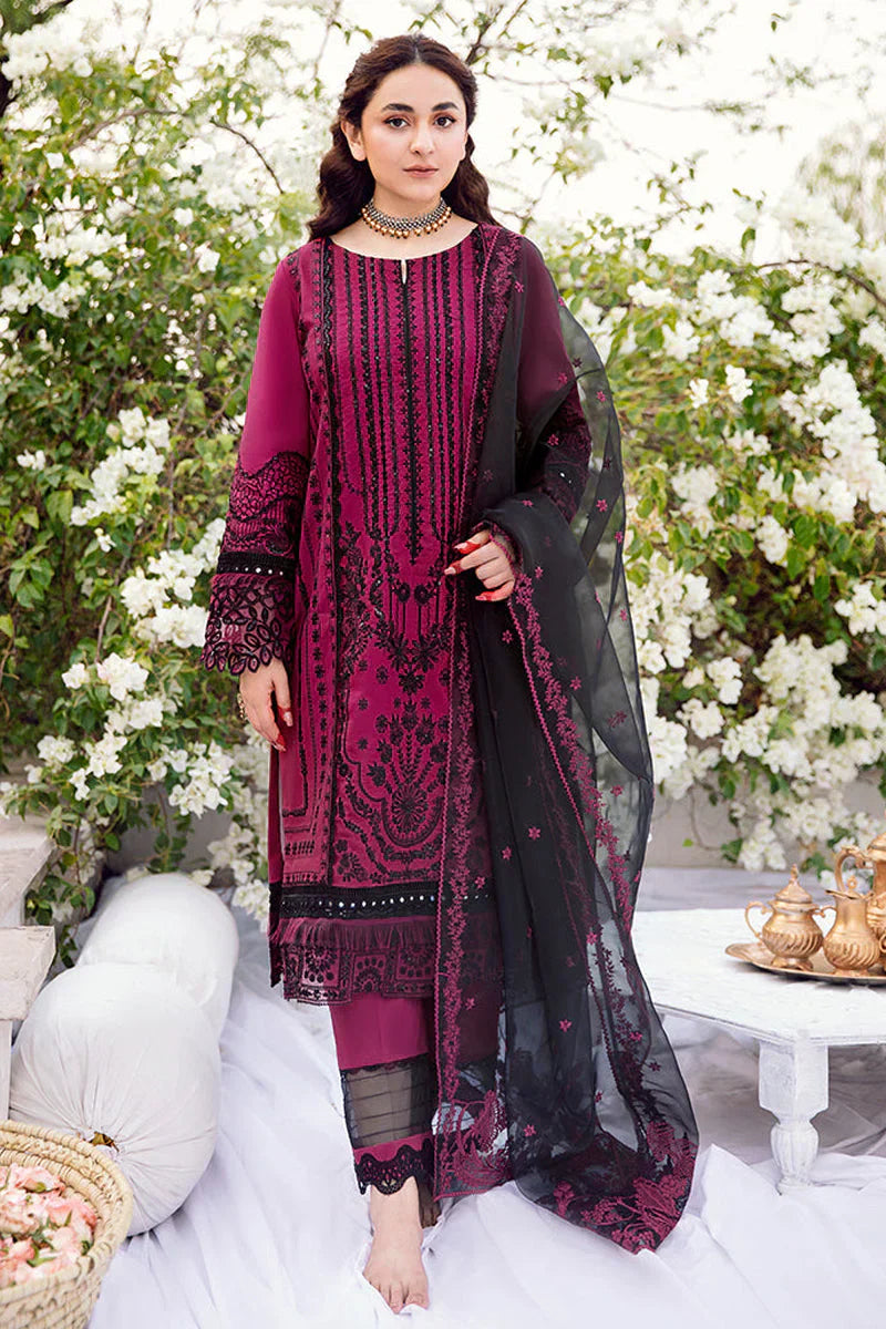 RANG RASIYA-3PC LAWN EMBROIDERED WITH ORGANZA EMBROIDERED DUPATTA-RANG RASIYA-1310